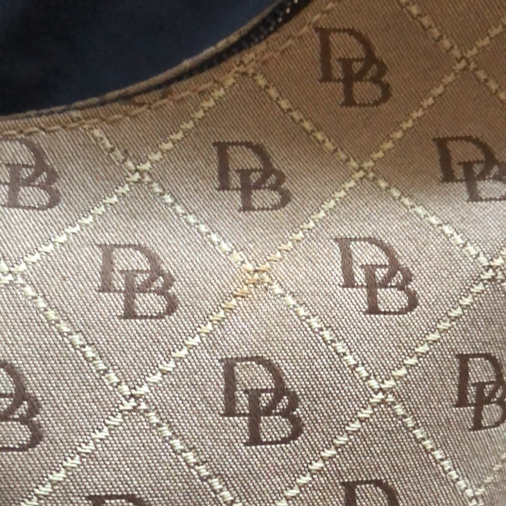 Dooney & Bourke Signature Monogram Db Shoulder Bag - image 8